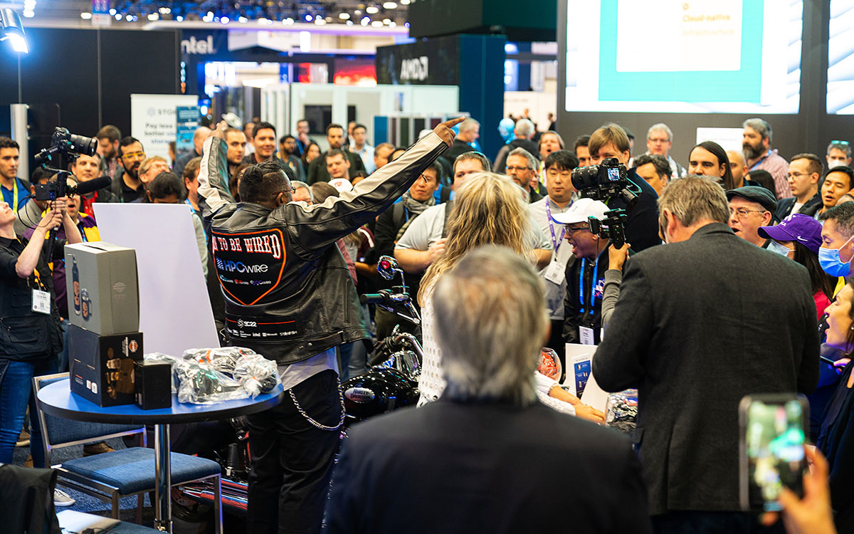 exhibit floor